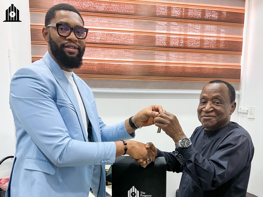 Real estate consultant from The Property Garage guiding client through property investment